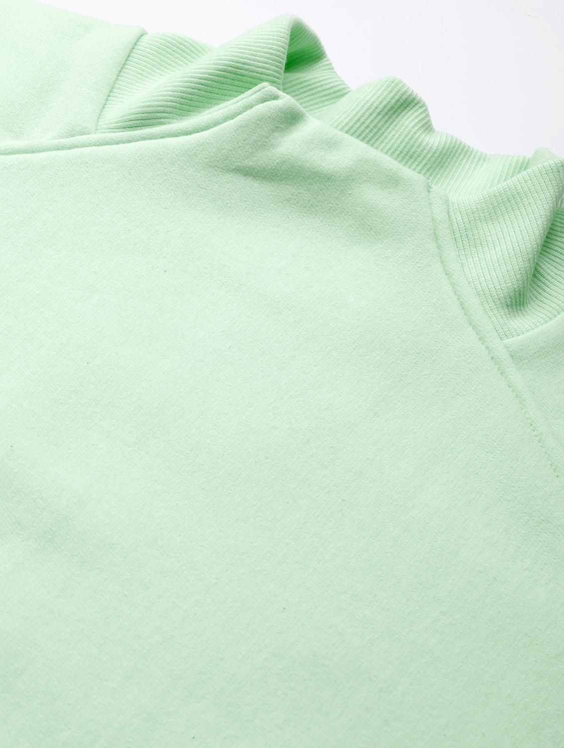 high neck solid plus sweatshirt - 19185943 - Standard Image - 4