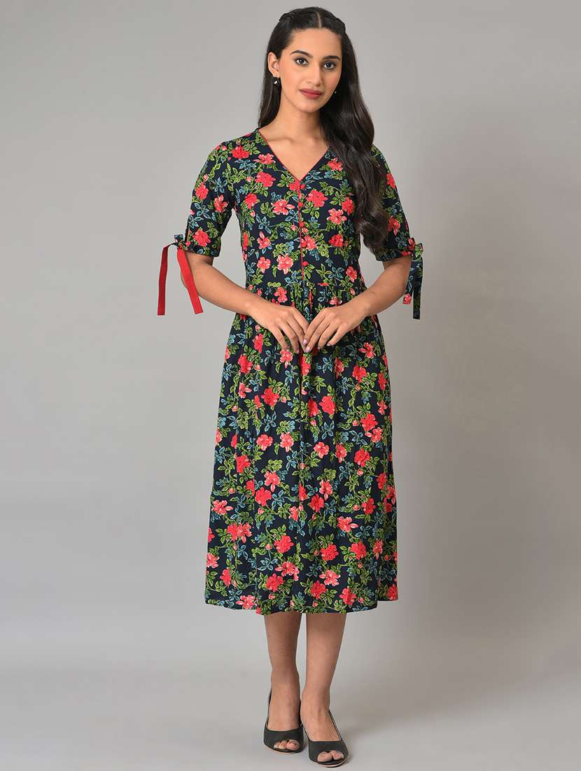 women's  floral dress