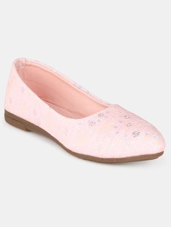 girls pink sequined ballerina
