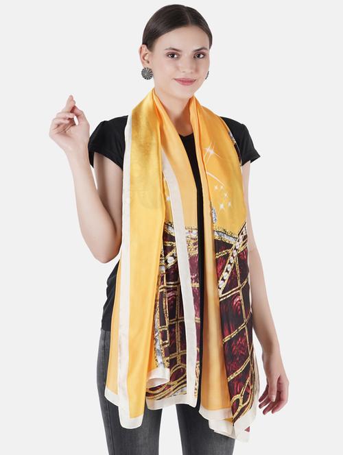 multi colored printed scarf - 19188591 -  Standard Image - 0