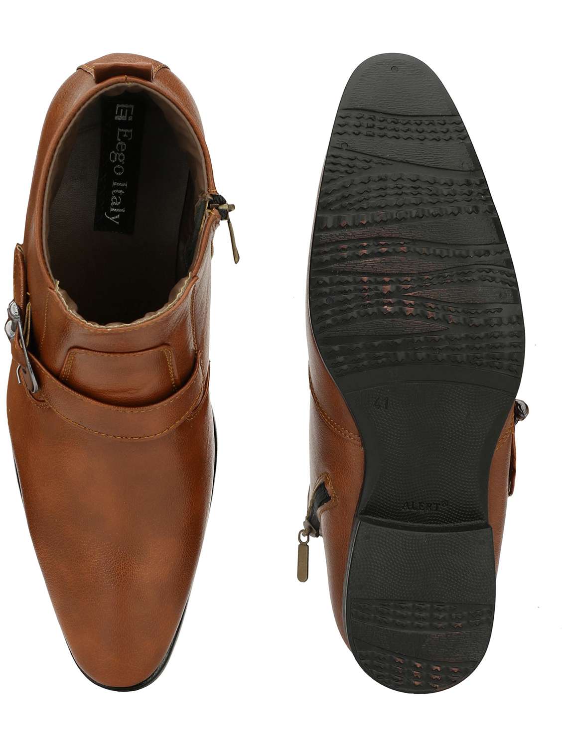 men tan lace up sneakers - 19188609 -  Standard Image - 4