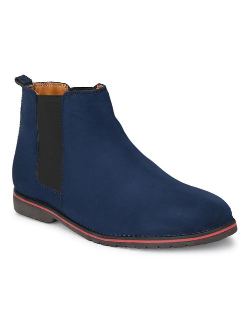 men blue slip on sneakers - 19188666 - Standard Image - 0