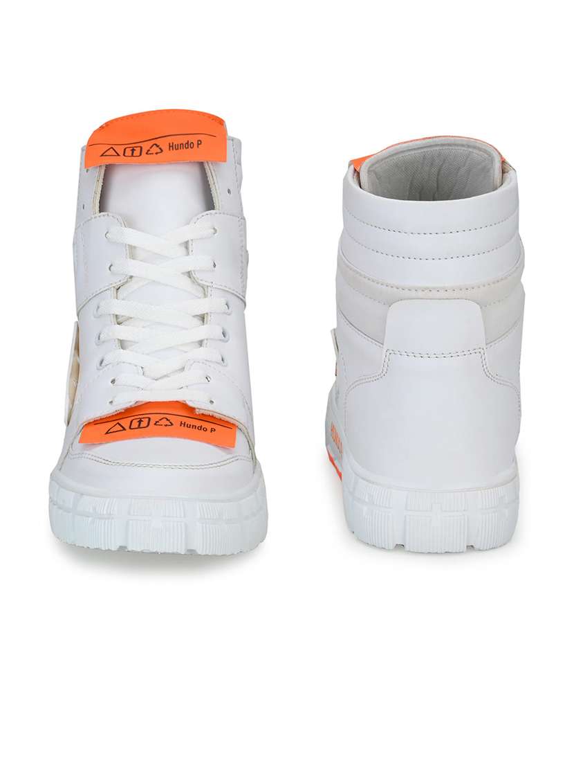 men white lace up sneakers - 19188691 -  Standard Image - 4