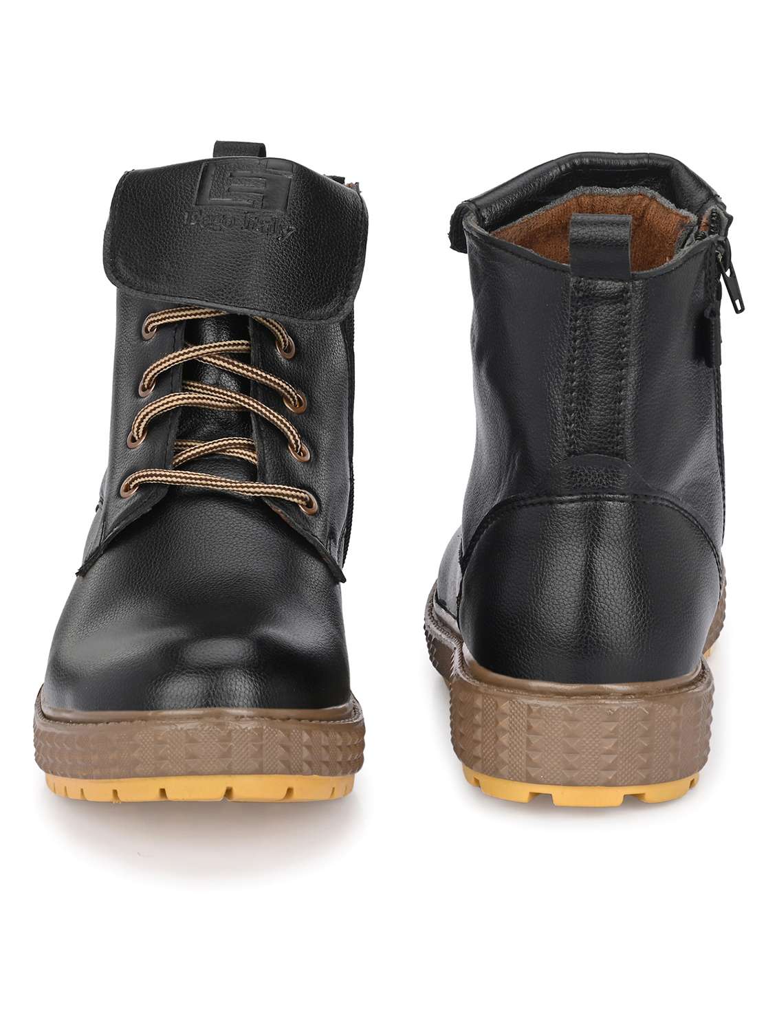 men black lace up boots - 19188728 - Standard Image - 4