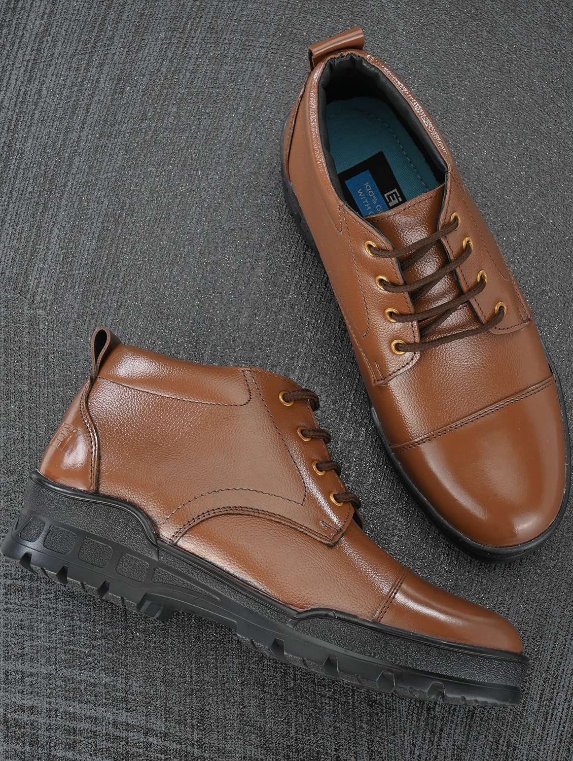 brown lace up boot - 19190053 -  Standard Image - 1
