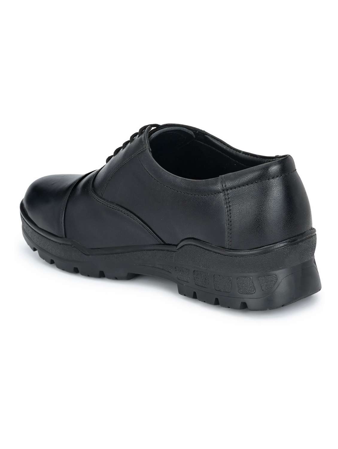 black lace up oxfords shoes - 19190055 -  Standard Image - 4