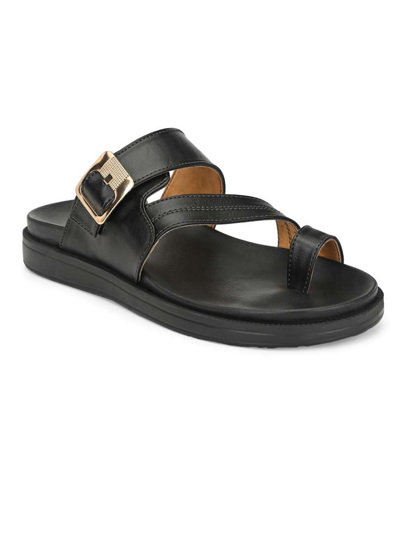 men toe seperator sandals - 19190383 -  Standard Image - 1