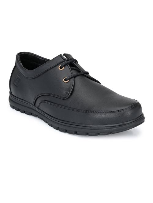black solid formal shoes - 19190917 -  Standard Image - 0