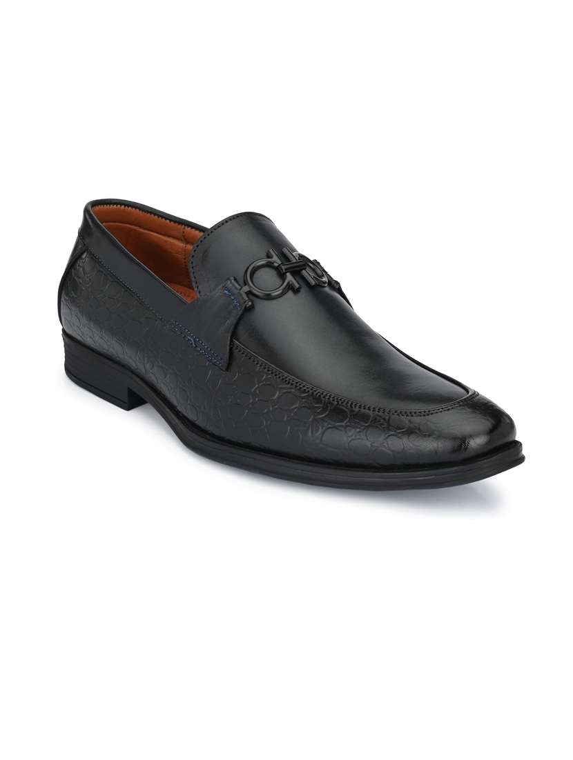 black solid formal shoes - 19190924 - Zoom Image - 0