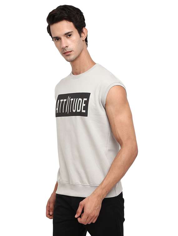 mens chest print sweatshirt - 19196414 -  Standard Image - 1