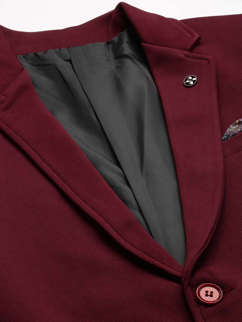 solid single breasted casual blazer - 19197379 -  Standard Image - 6