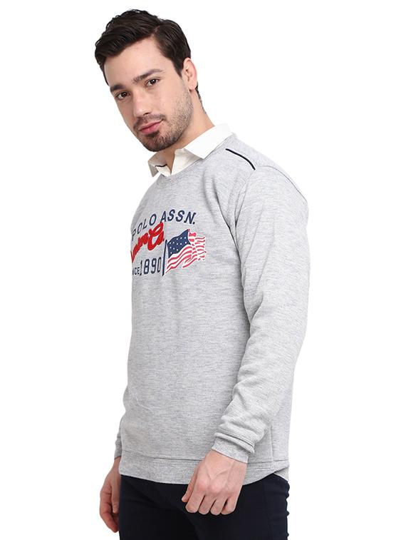 round neck printed pullover - 19197594 -  Standard Image - 1