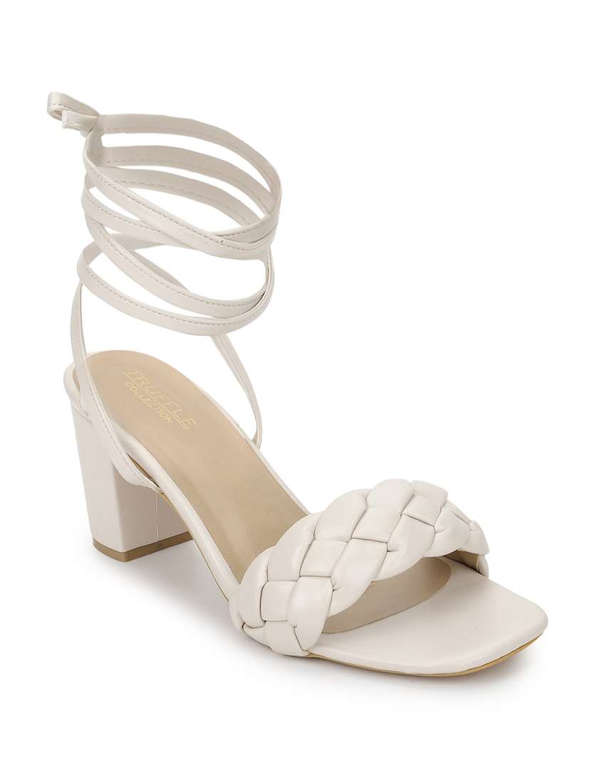 nude pu gladiators sandals - 19197761 -  Standard Image - 1