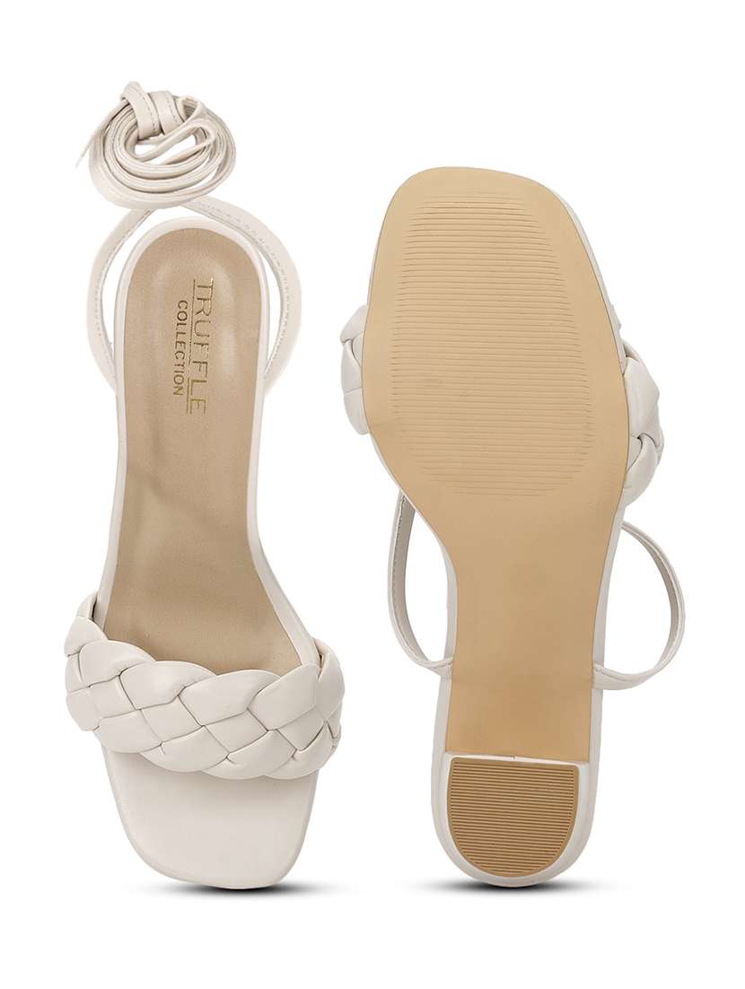 nude pu gladiators sandals - 19197761 -  Standard Image - 4