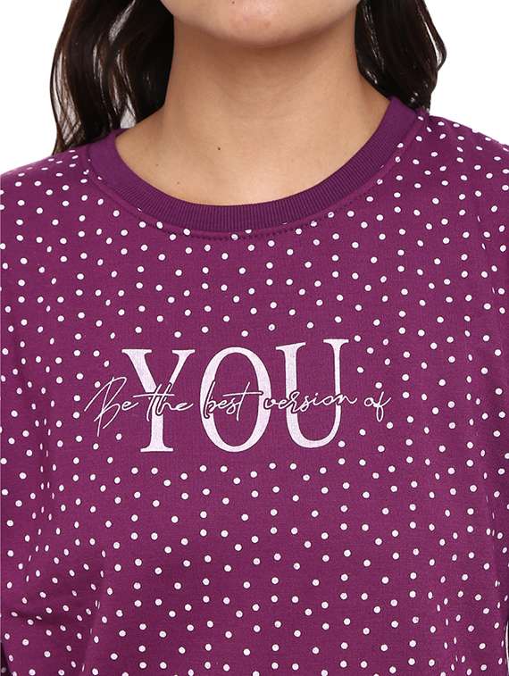 women's all over print sweatshirt - 19197845 -  Standard Image - 4