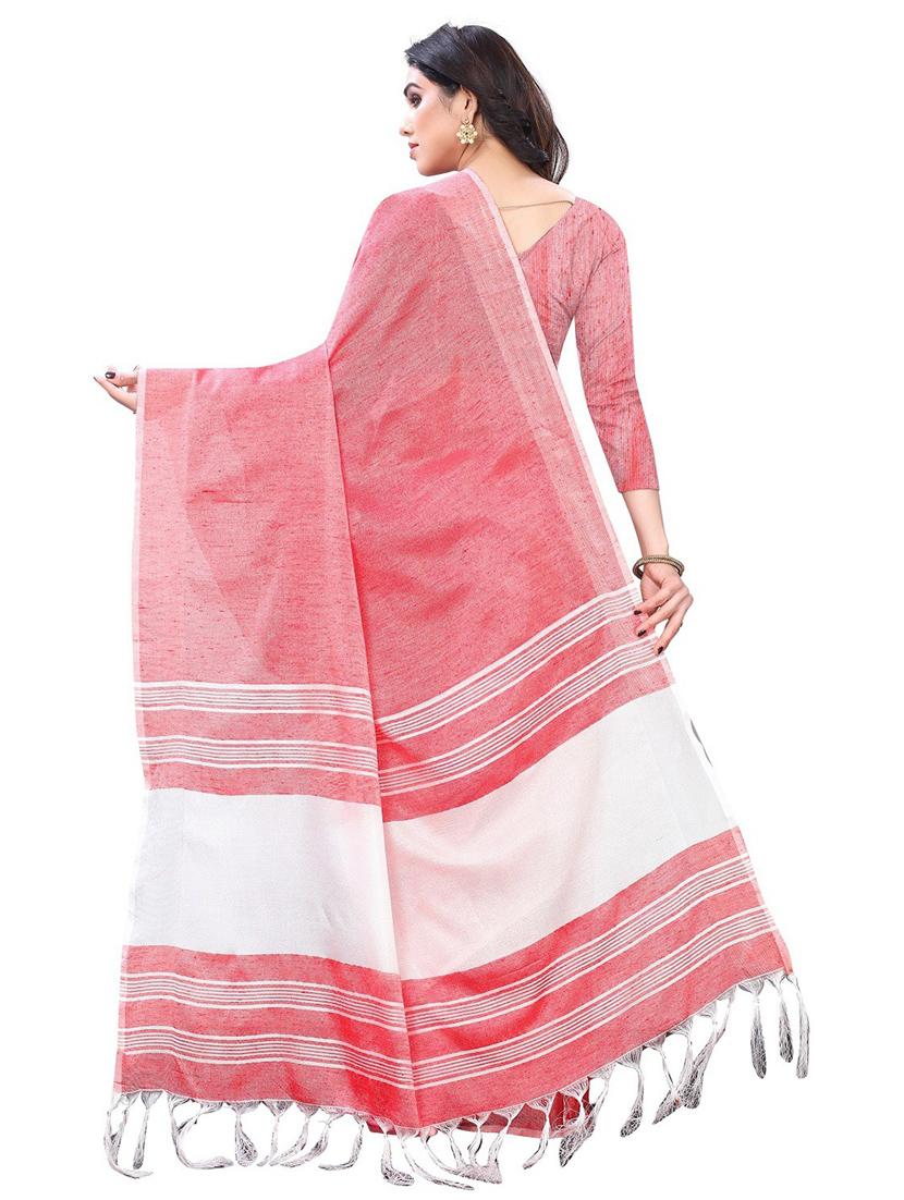 self design woven saree with blouse - 19198576 -  Standard Image - 1