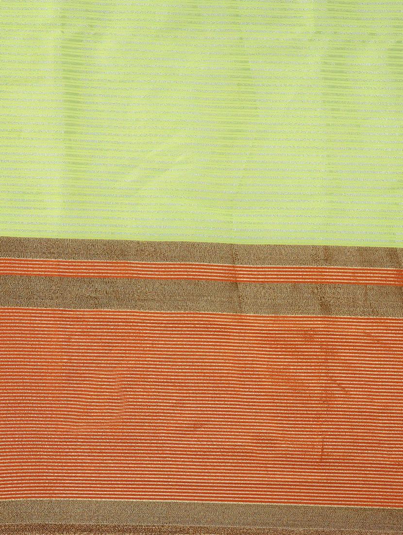 self design woven saree with blouse - 19198740 - Standard Image - 4