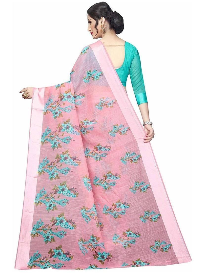 floral printed saree  - 19199503 -  Standard Image - 1