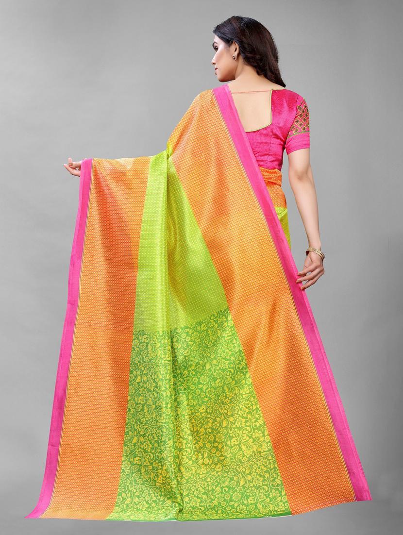self design woven saree with blouse - 19200276 - Standard Image - 1