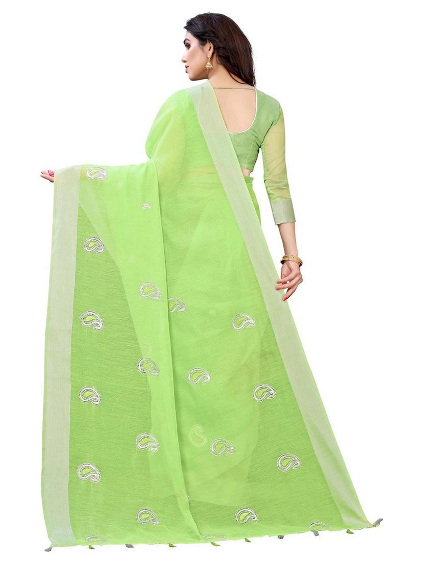floral printed saree with blouse - 19200316 - Standard Image - 1
