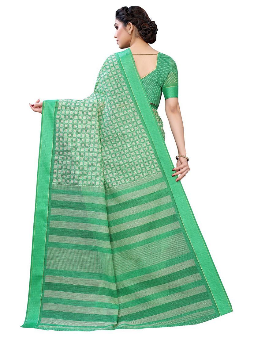 self design woven saree with blouse - 19200317 - Standard Image - 1