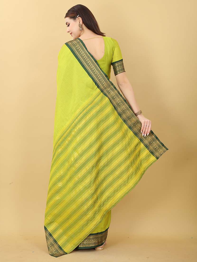 self design woven saree with blouse - 19200387 -  Standard Image - 1