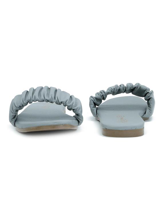 grey slip on sandal - 19201086 -  Standard Image - 1