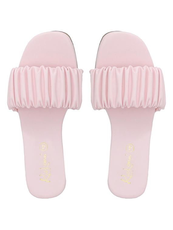 pink slip on sandal - 19201088 - Standard Image - 4
