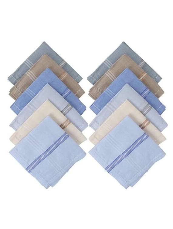 men's cotton handkerchief combo
