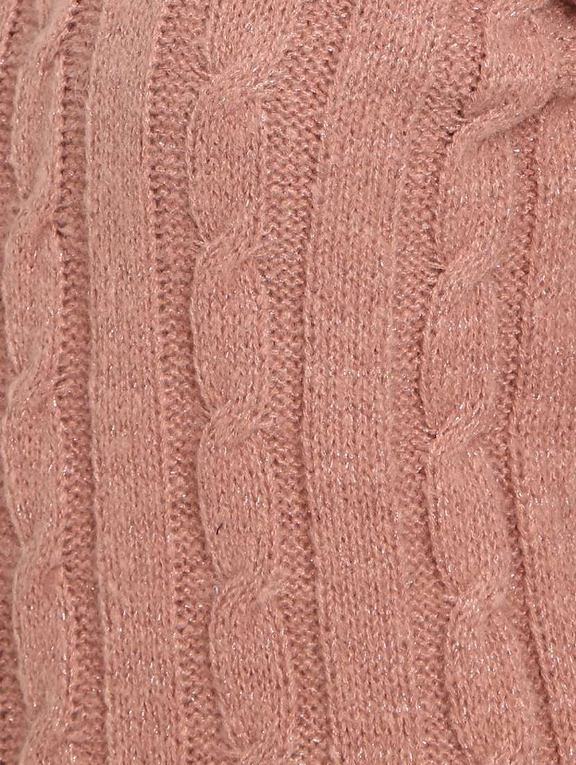 self design acrylic wool pullover - 19204932 -  Standard Image - 4