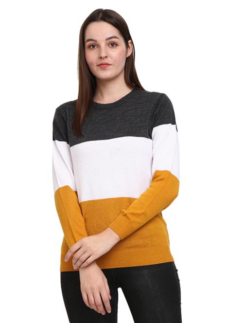 acrylic wool pullover - 19204940 - Standard Image - 0