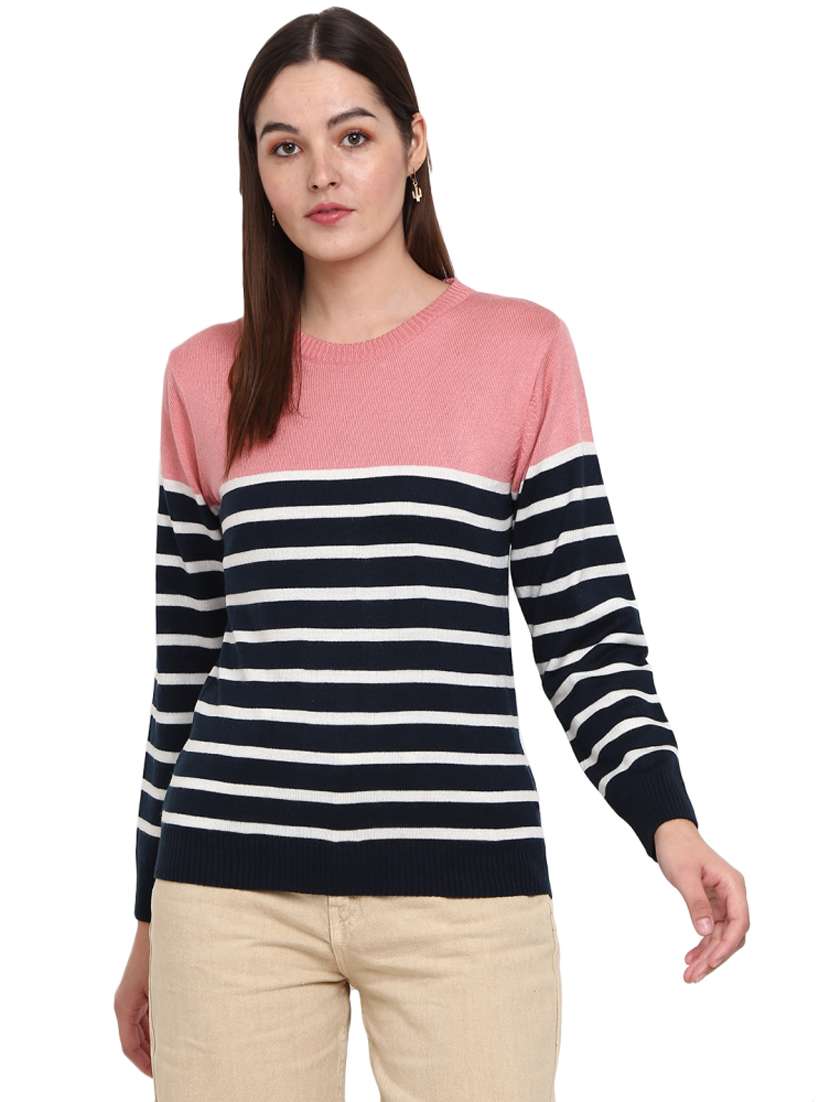 self design acrylic wool pillovers