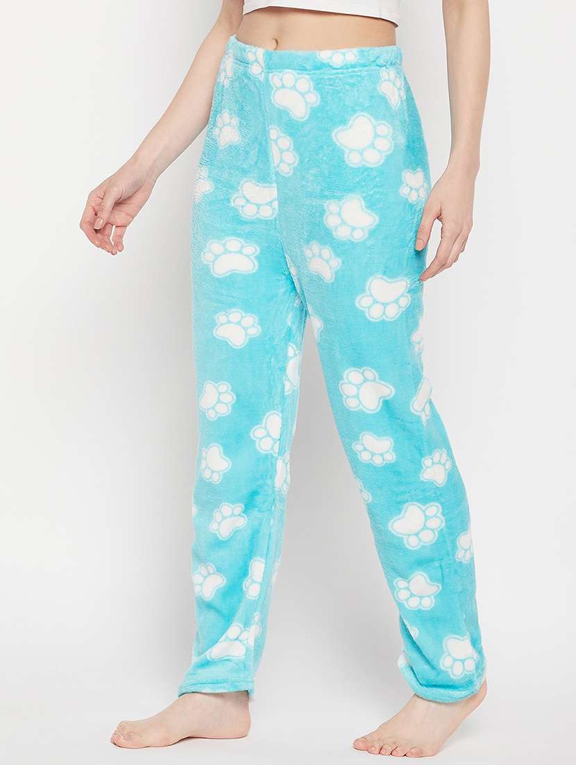 women woolen printed pajama - 19205843 -  Standard Image - 1