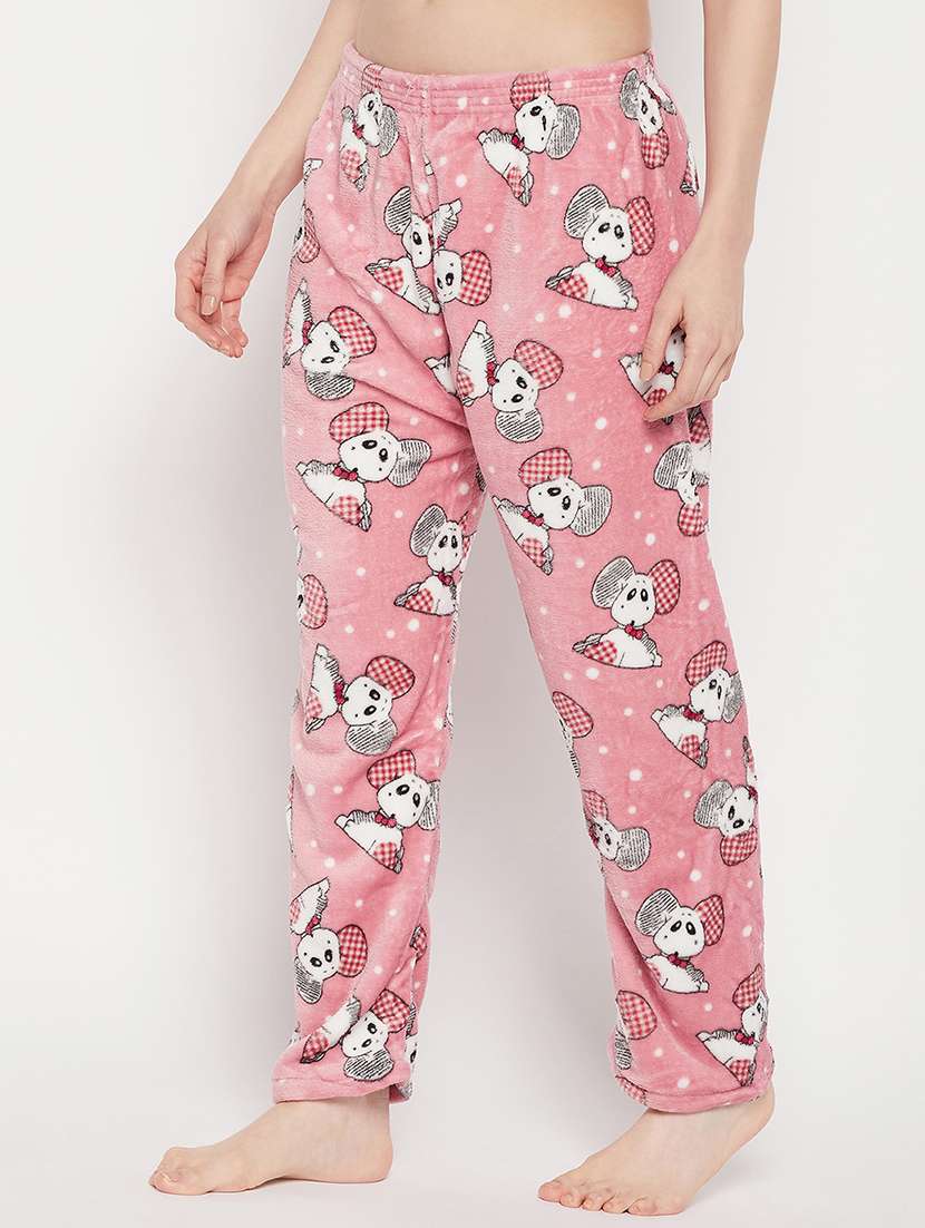 pink wool bottom wear - 19205848 -  Standard Image - 1