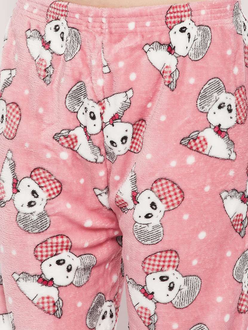 pink wool bottom wear - 19205848 -  Standard Image - 4