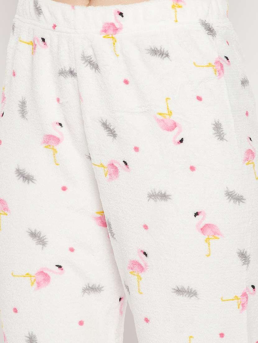 white wool bottom wear - 19205853 - Standard Image - 4