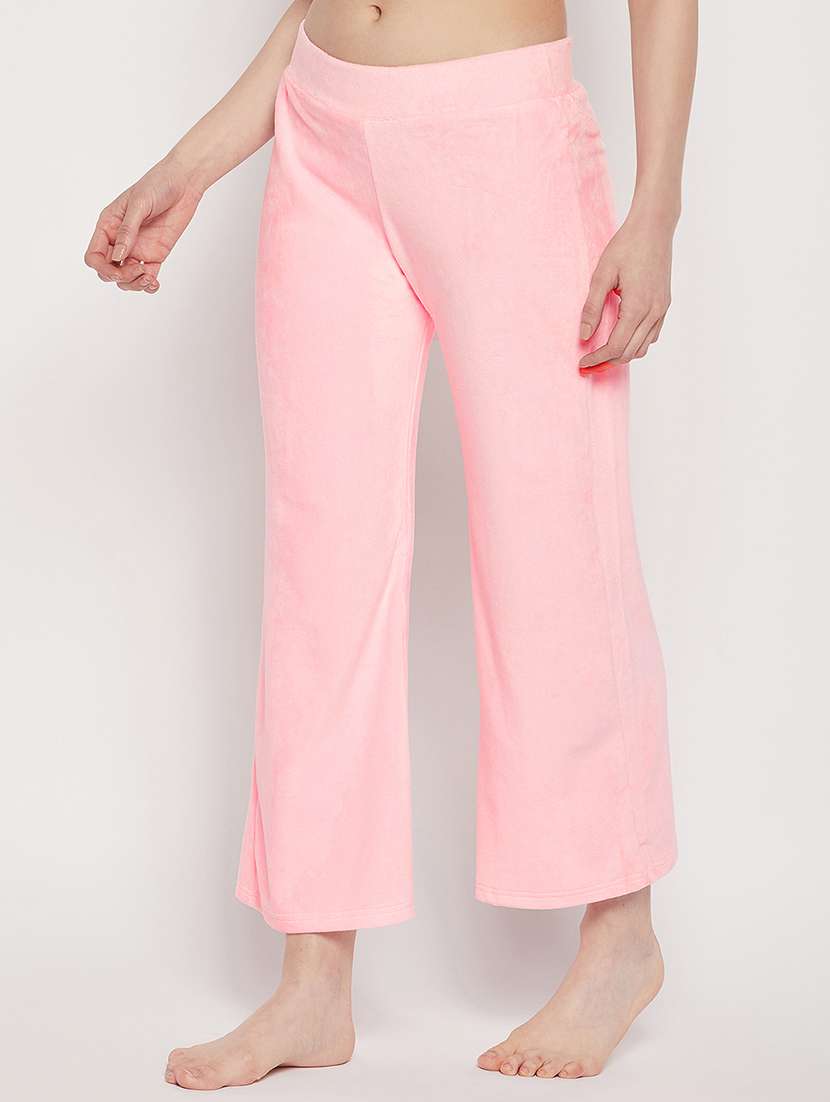 pink velvet bottom wear - 19205857 -  Standard Image - 1
