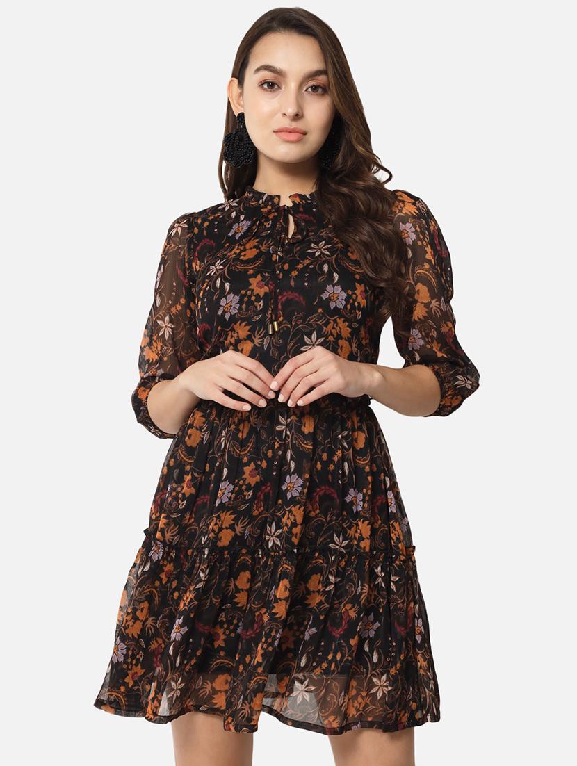 women's floral print tiered dress  - 19207370 -  Zoom Image - 0