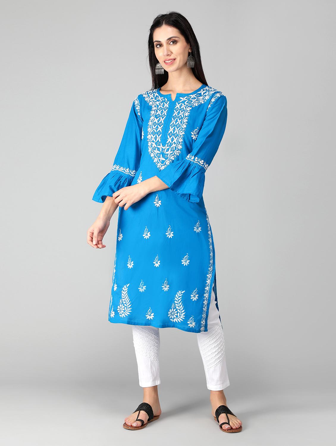 women's straight kurta - 19207397 - Zoom Image - 0