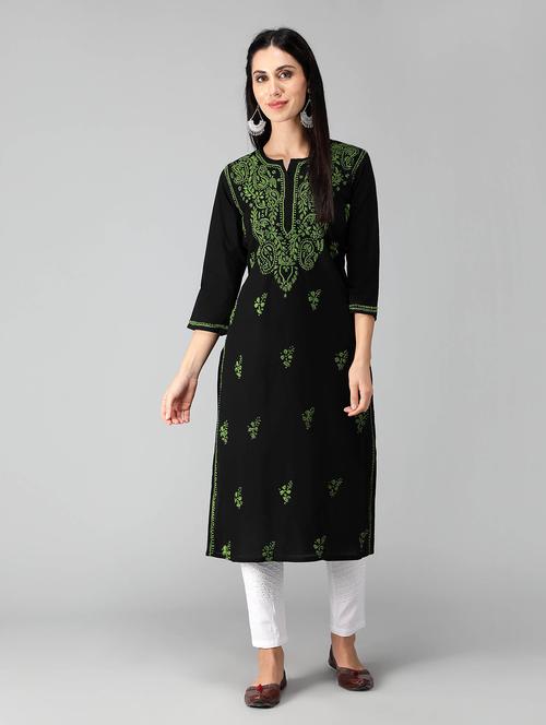 women's straight kurta - 19207399 -  Standard Image - 0