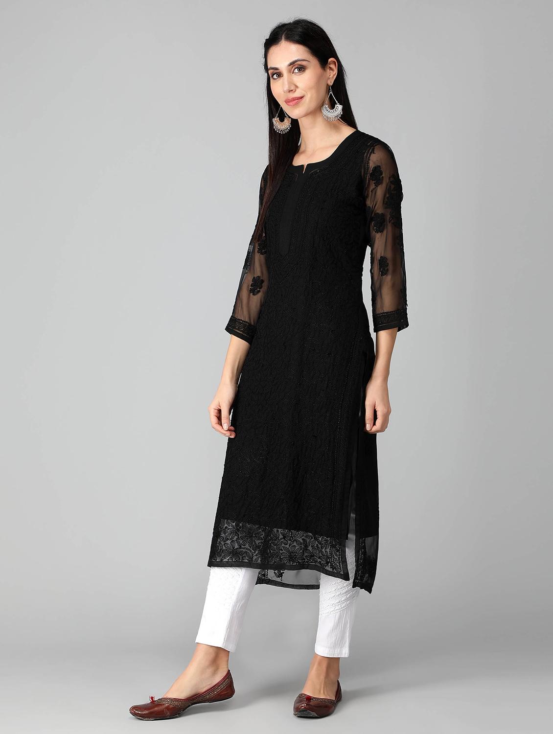 women's straight kurta - 19207401 -  Standard Image - 1