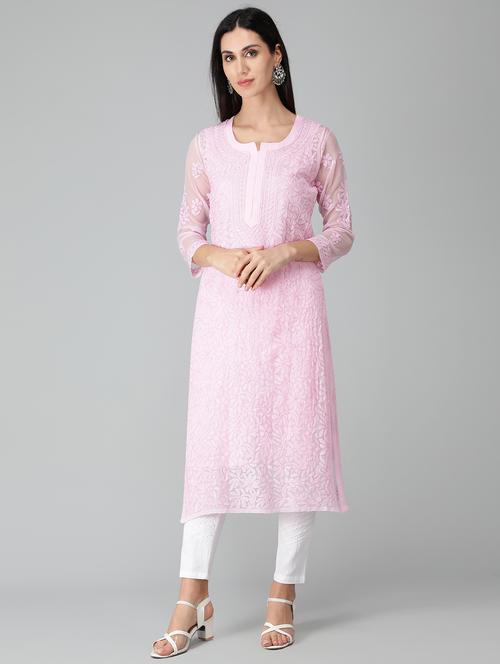 women's straight kurta - 19207402 - Standard Image - 0
