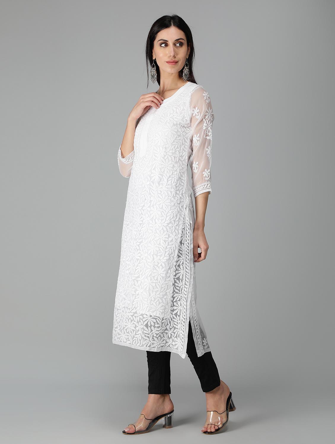 women's straight kurta - 19207405 -  Standard Image - 1