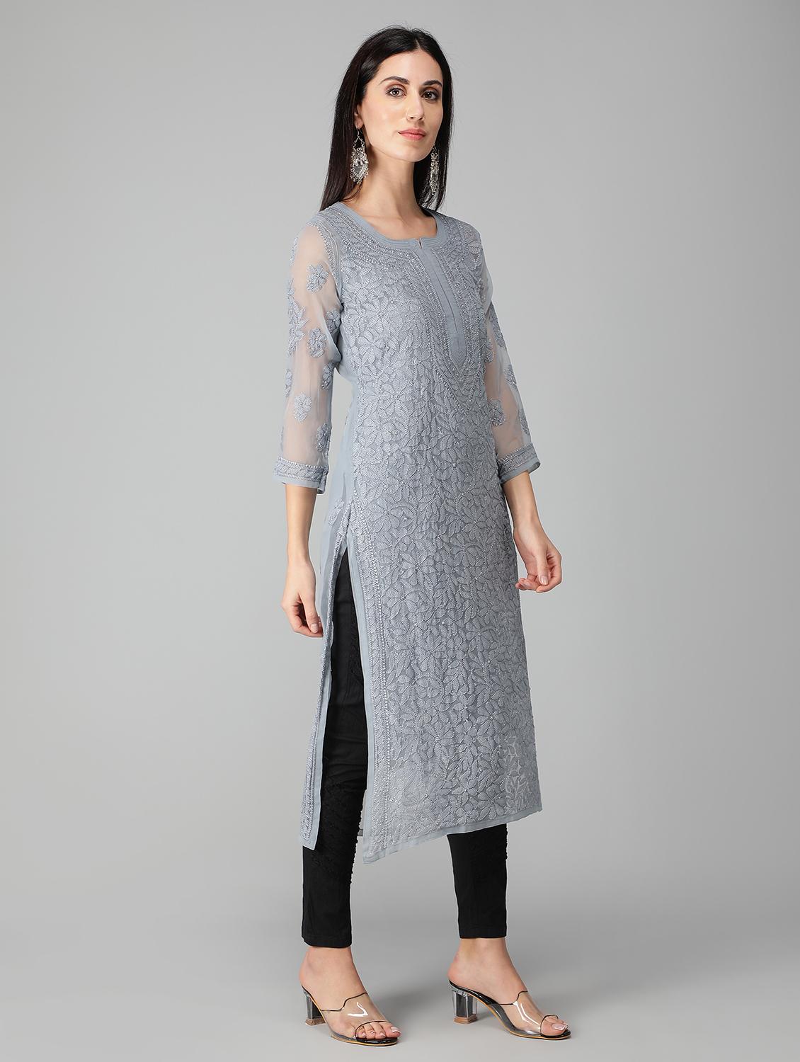 women's straight kurta - 19207407 -  Standard Image - 1