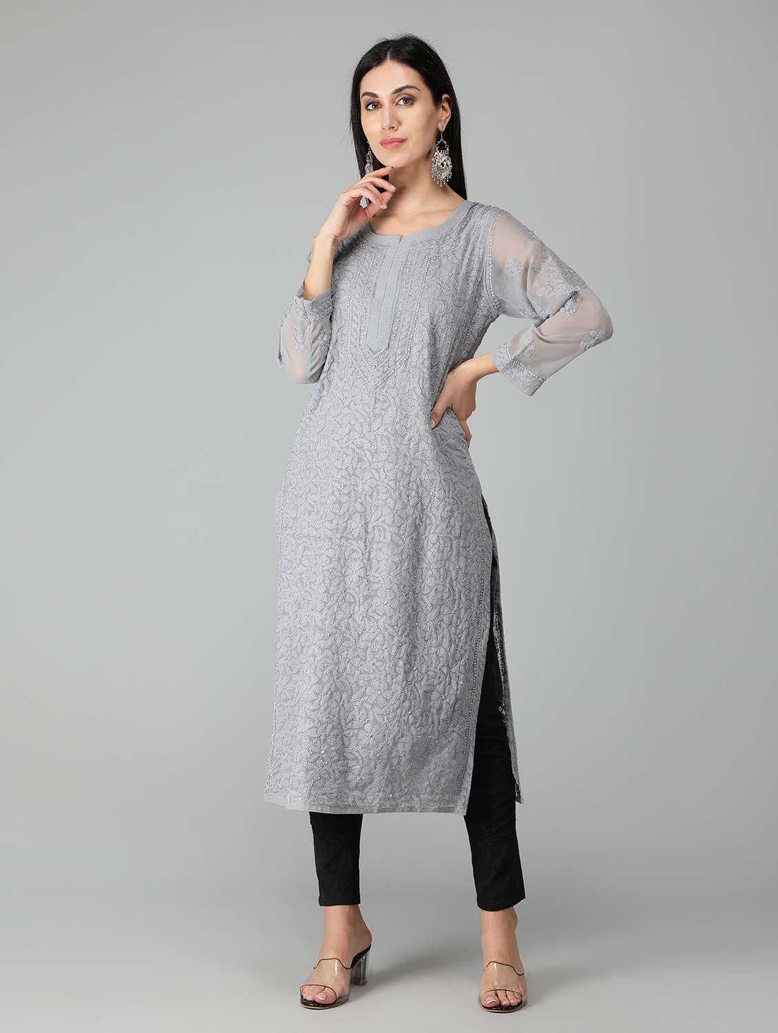 women's straight kurta