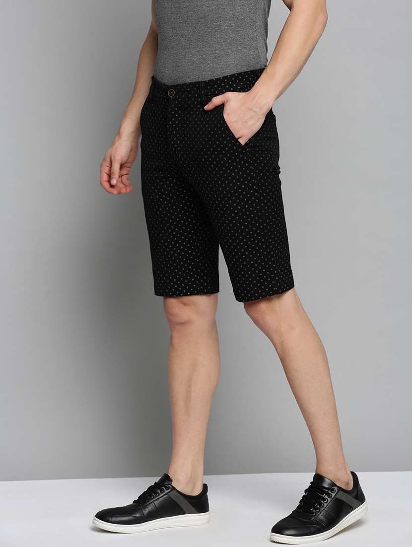 men black cotton short - 19207570 -  Standard Image - 1