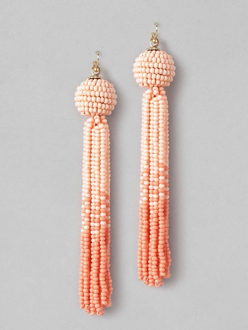 multi colored metal drop earring - 19207915 - Zoom Image - 0