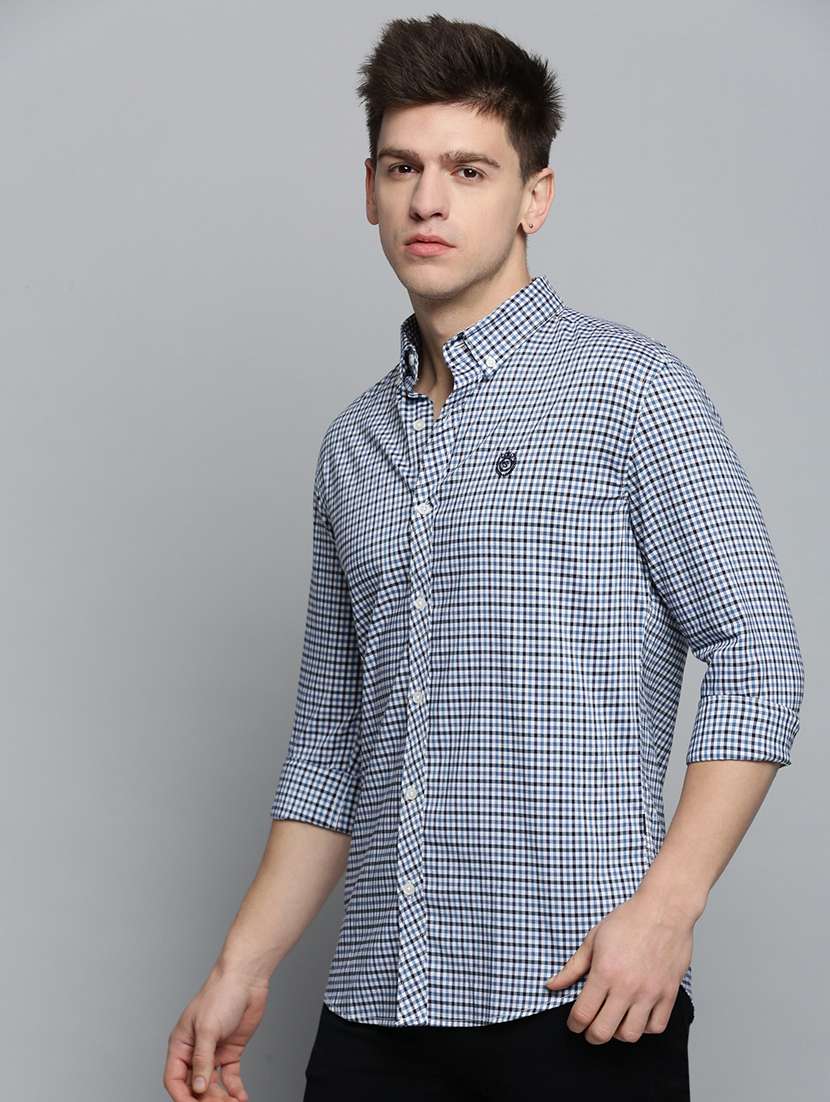 mens checks casual shirt - 19208146 -  Standard Image - 1