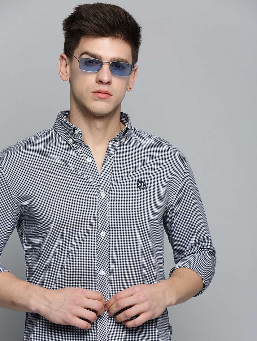 mens checks casual shirt - 19208149 -  Standard Image - 4