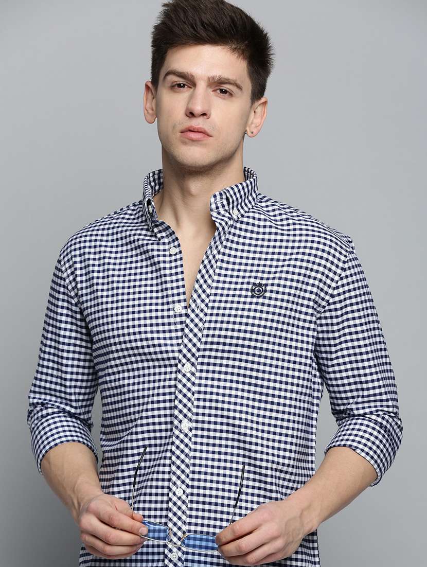 mens checks casual shirt - 19208150 -  Standard Image - 4
